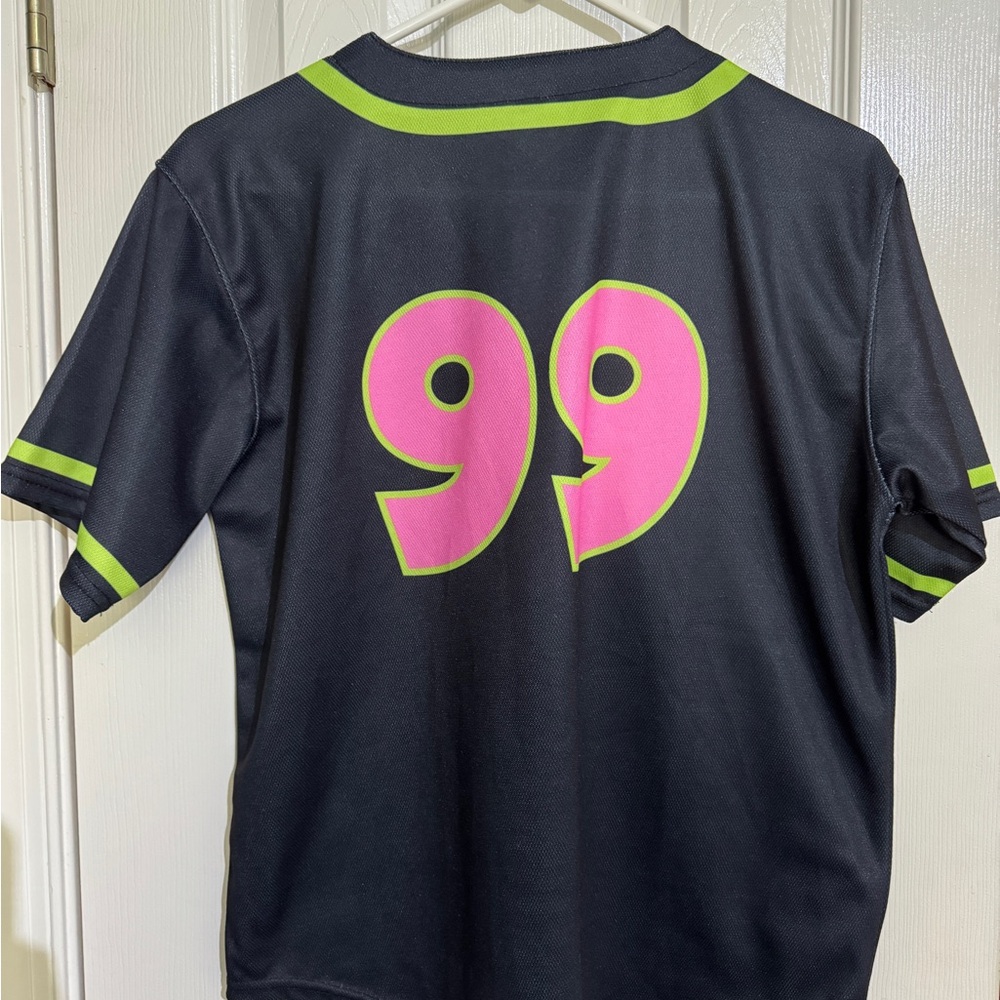 Kids Black and Green Party Animals Shirt - Picture 2 of 2